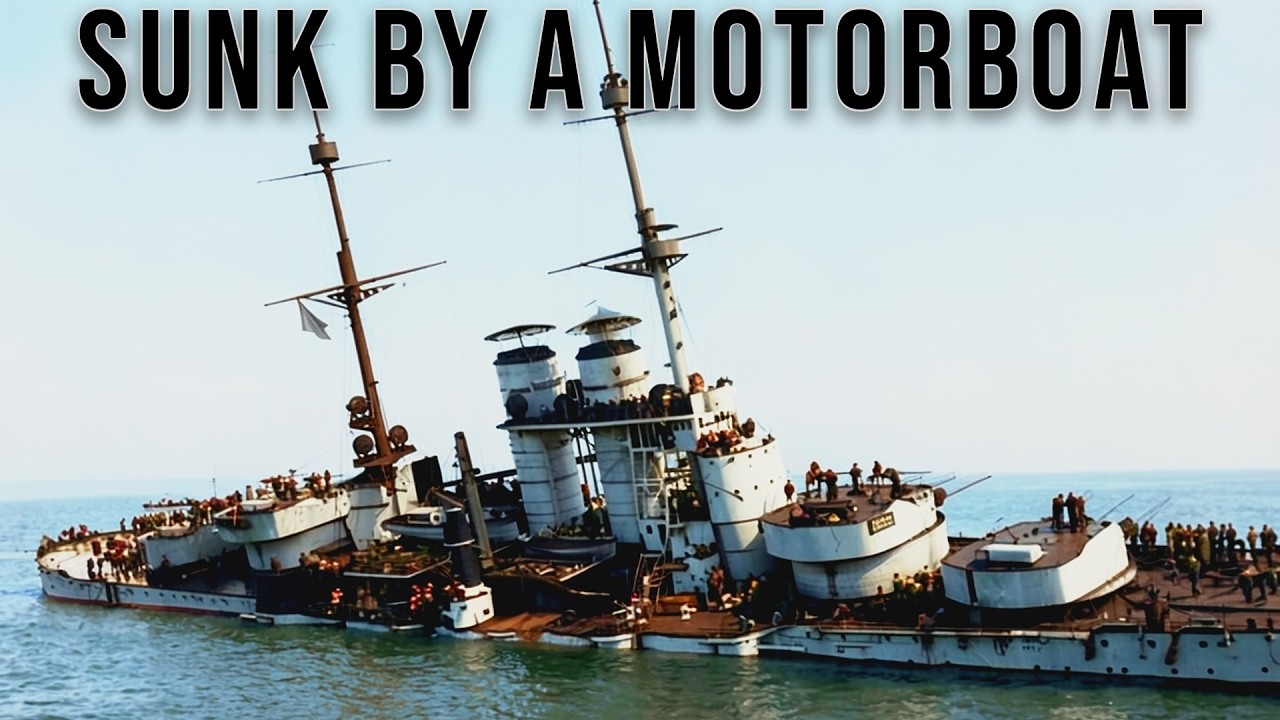 Six Men Put Two British Battleships on the Harbour Floor - YouTube