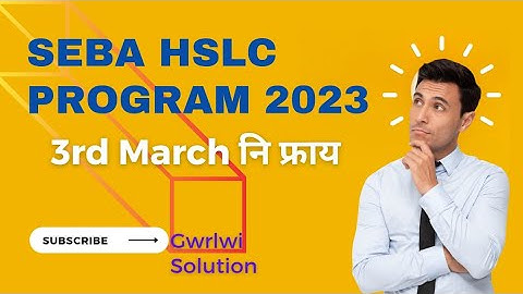 Assam HSLC 2023 exam routine out | Download exam routine