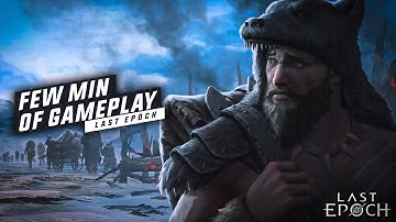Last Epoch First Few min of gameplay #lastepoch  #4k