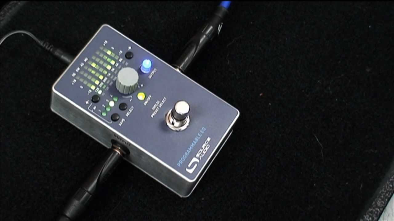 The Source Audio Programmable EQ for Bass Guitar - YouTube