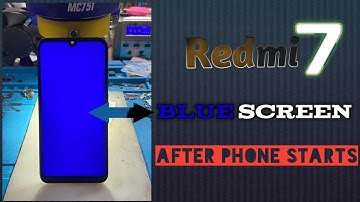 Redmi 7 Blue Display Problem