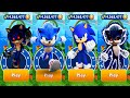 Sonic dash  sonicexe vs sonic vs movie sonicexe vs movie sonic defeat all bosses zazz eggman