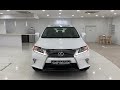 Lexus rx270 auto sport 2014 white sunroof revcamsnp8601m