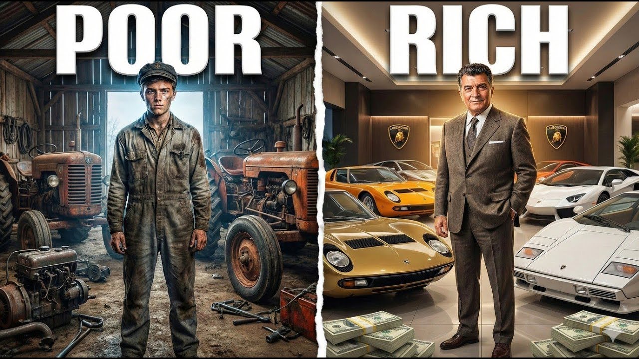 How One Insult Created the Lamborghini Supercar Empire | Ferruccio Lamborghini Biography