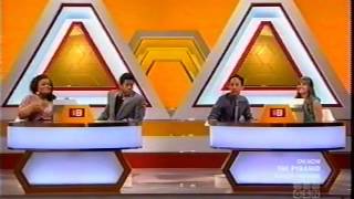 Highlights Of Game Show The Pyramid Tiebreaker Segment And Bonus Round richards