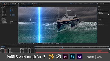 MANTUS walkthrough | VRay Project | Part 2