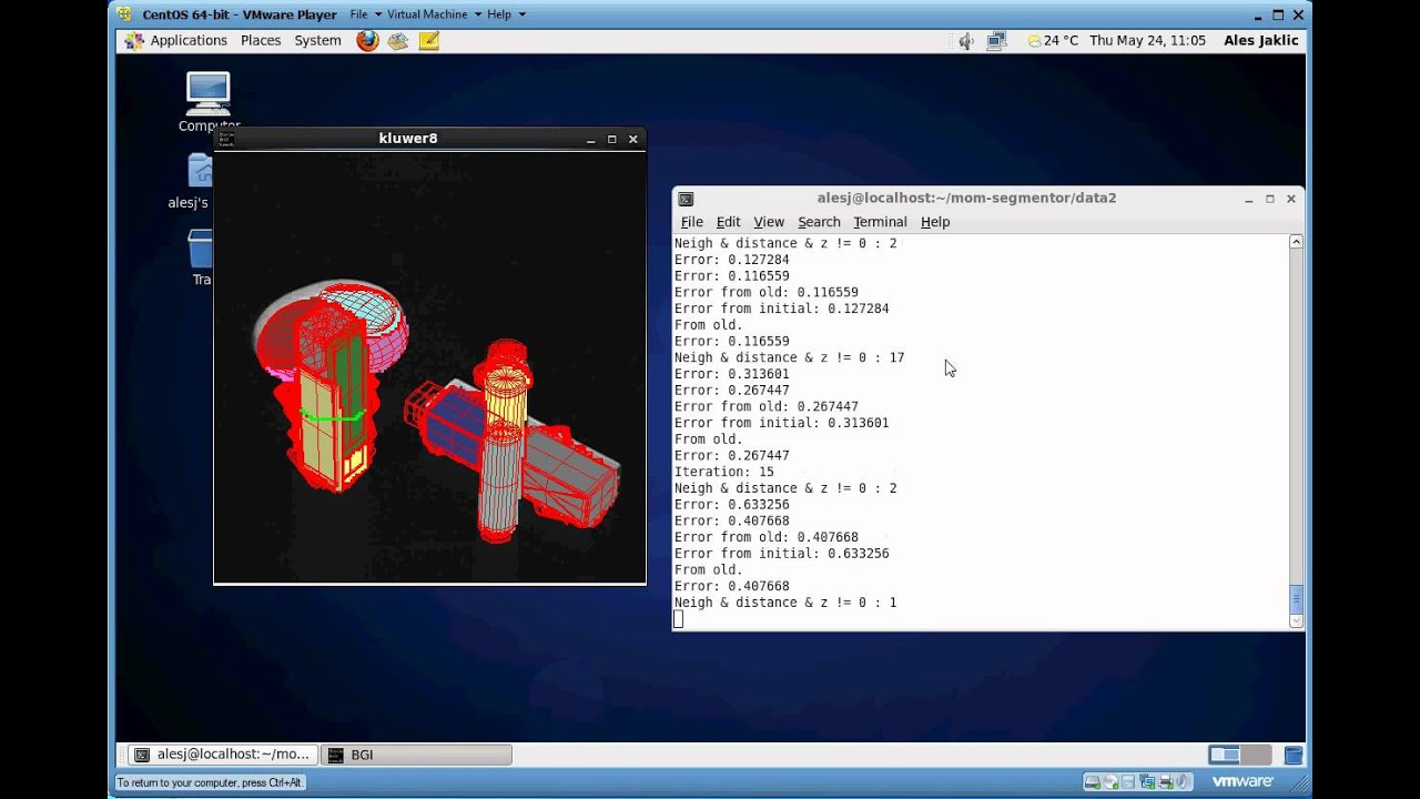 Segmentor - Range Image Segmentation with Superquadrics