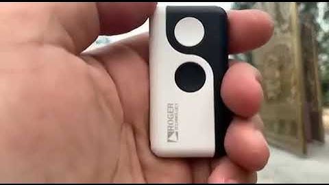 cài đặt điều  khiển cổng  Roger ( sỉ ,lẻ ) 0904615091