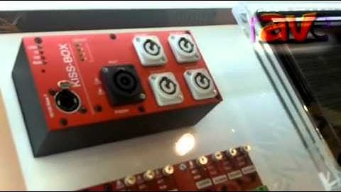 InfoComm 2012: KissBox Displays Integration Products
