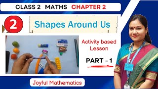 Shapes Around Us | Class 2 Maths Chapter 2 | Part 1 | NCERT Solutions for Class 2 Maths |Joyful Math screenshot 5