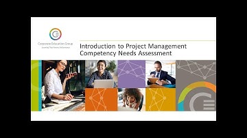 Introduction to Project Management Competency Assessment