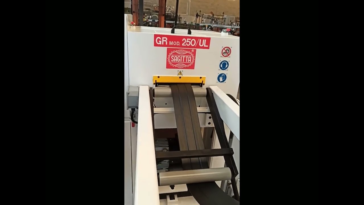 SAGITTA Band Granulators - Cube Dicers equipped with adjustable Feeding Speed and Loop Control Unit