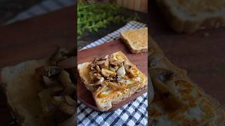 Mushroom cheese sandwich | Easy breakfast recipes