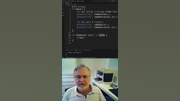40. Linguagem Rust, Parâmetro String Slice, Rômulo Silva de Oliveira, #shorts #rust #rustlang
