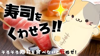 ?寿司！sushi！たべたいよね！ね！?【そろそろ寿司を食べないと死ぬぜ！/Im going to die if I dont eat sushi VTuber むぅたま】