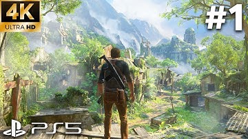 UNCHARTED 4 PS5 Remastered Gameplay Walkthrough Part 1 (Uncharted Legacy of Thieves Collection)