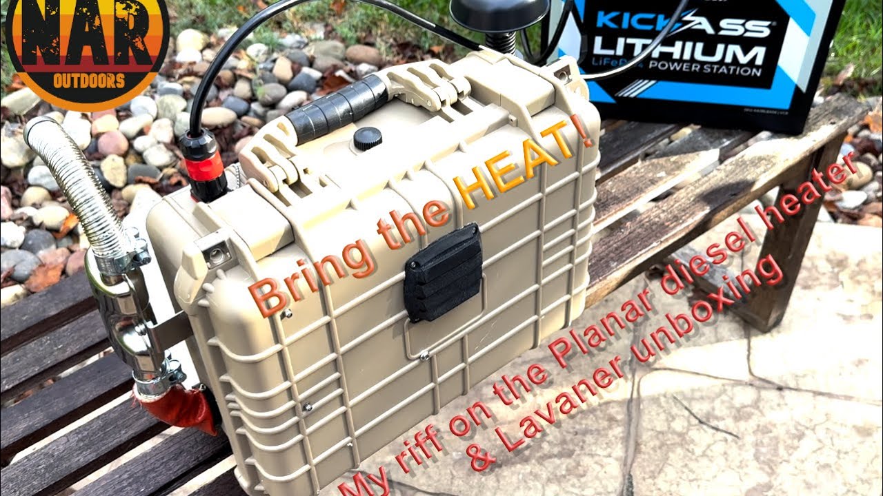 Planar Diesel Heater knockoff. Did I do it better using Lavaner parts?