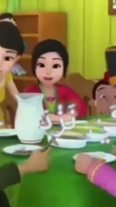 versi Upin Ipin lagu kun Anta😎😎😎
