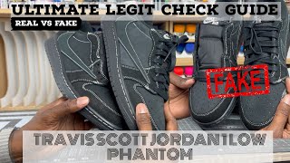 GUIDE ULTIME DE VÉRIFICATION D'AUTHENTICITÉ | TRAVIS SCOTT JORDAN 1 LOW PHANTOM | EXISTE-T-IL DES...