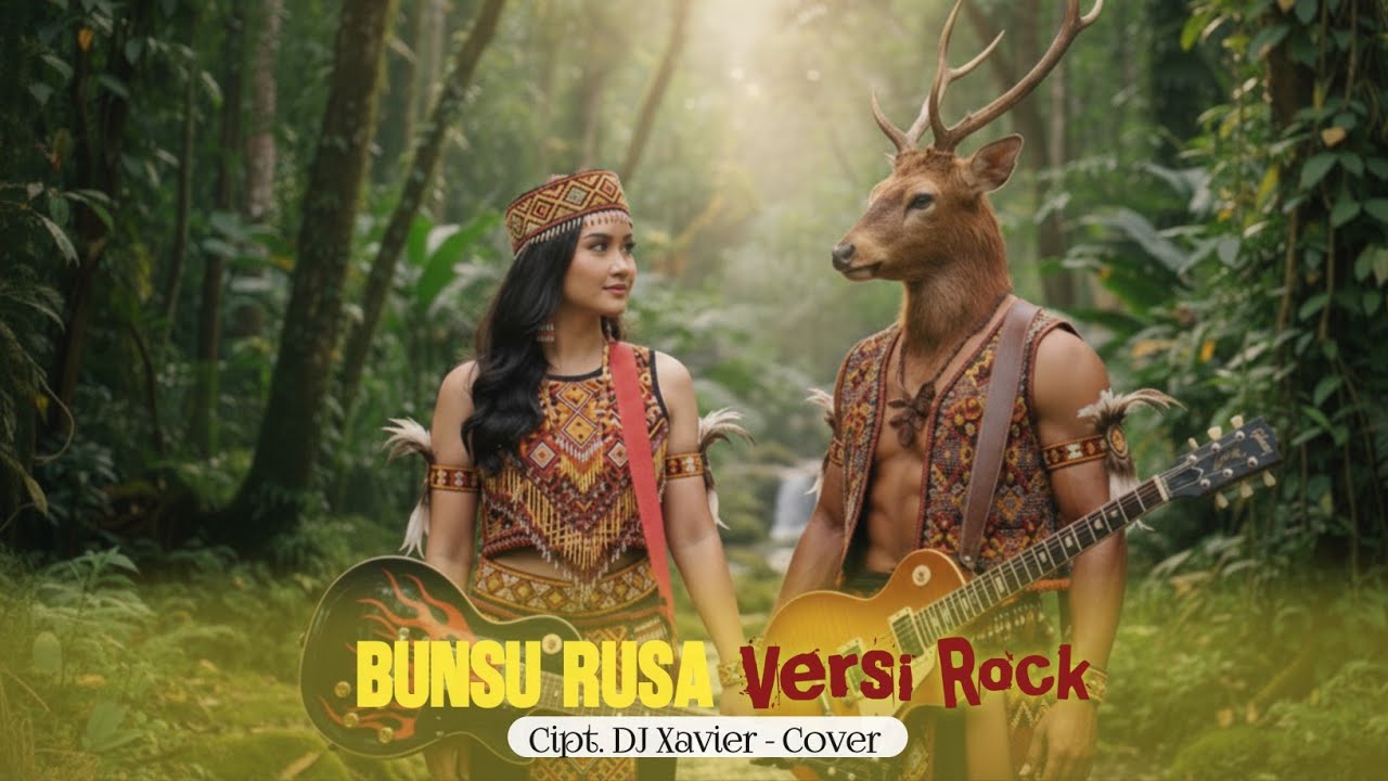 ⚡ BUNSU RUSA Versi Rock | Cipt. DJ Xavier 🎸🔥