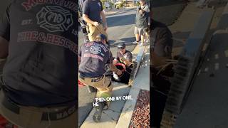 Firefighters rescue babies trapped deep underground ❤️