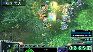 SC II Thor rush vs  protoss emerge from the shadows.