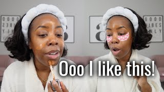 trying another new foundation???? | about face foundation | Andrea Renee