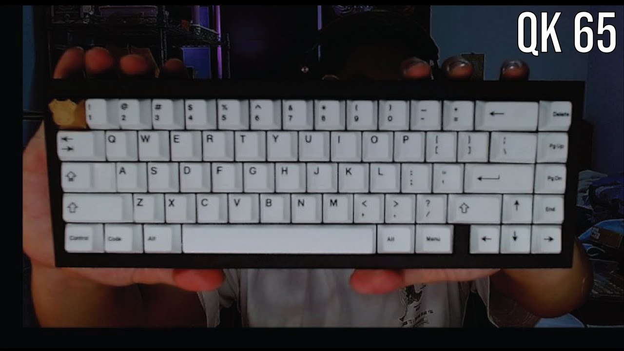 " THE QK65 " 2022 best budget mechanical keyboard with holy panda