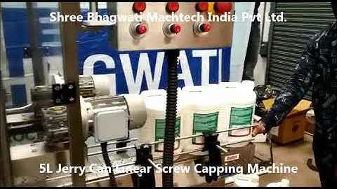 Inline Screw Capping Machine , Pump Cappers, Trigger Cap Tighteners machine