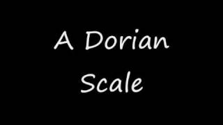 A Dorian Mode/Scale - Groovy Backing Track! chords