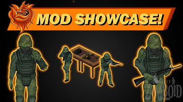 J&G Forest MultiCam Uniform Armor Pack Project Zomboid Mod Showcase