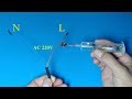 AC Line detector using transistor 2n5551 , a useful tool