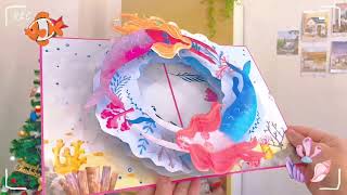 Beautiful Mermaids 3D Pop Up Card by skypopcards 134 views 2 weeks ago 15 seconds