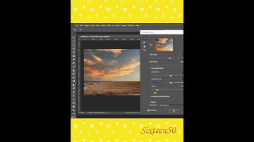 SKY replacement in Photoshop 2021 #shorts