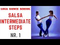 Learn salsa dance intermediate steps 1 at loga dance school