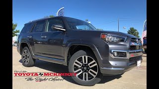 2020 toyota 4runner limited 4wd in magnetic gray | new model walk
around! find this at toyotaofmckinney.com link directly to vehicle...