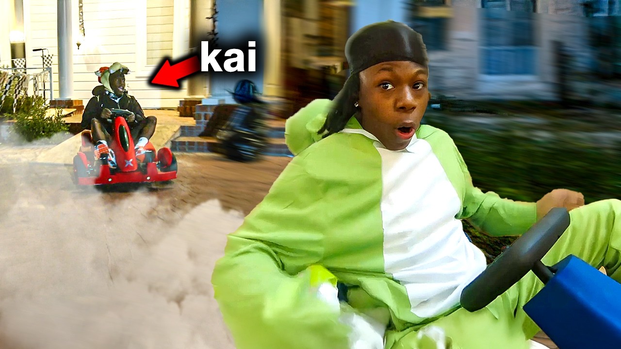IRL MARIO KART RACING