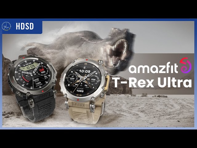 Hướng dẫn sử dụng Amazfit T-rex Ultra mới và chi tiết nhất 2023| Thế Giới Đồng Hồ