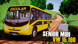 🟡 Senior Escolar VW 9-150 Por XxMajestadexX Para o Proton Bus