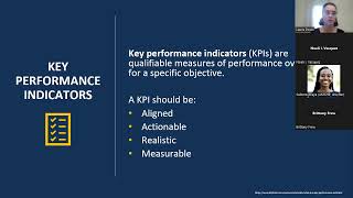 Tracking Progress Towards Your Goals (Key Performance Measures) Webinar - IHLC