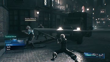 Final Fantasy VII Remake Break the Blockade First Riot Trooper Enemy