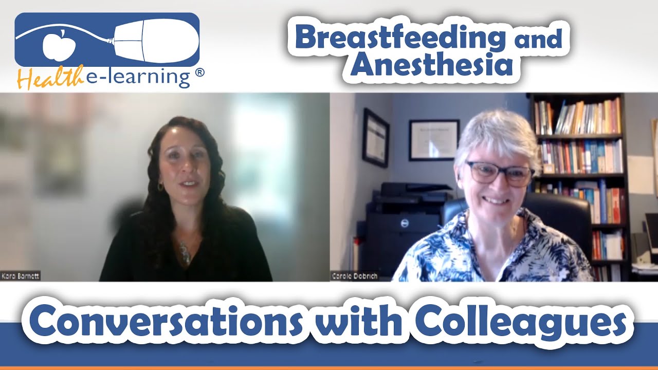 Breastfeeding and Anesthetics Health eLearning YouTube