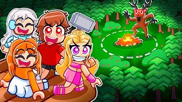 We Built a SKYBASE in 99 Nights In The Forest...