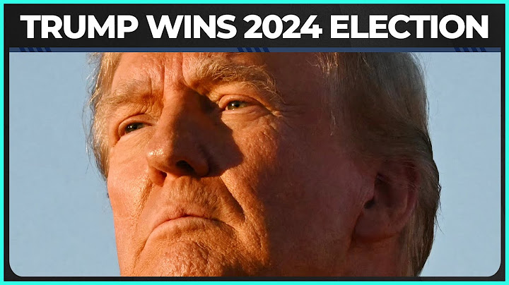 Donald Trump Wins 2024 Election