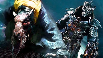 スプリンター vs シュレッダー | ミュータント・タートルズ | 映画シーン