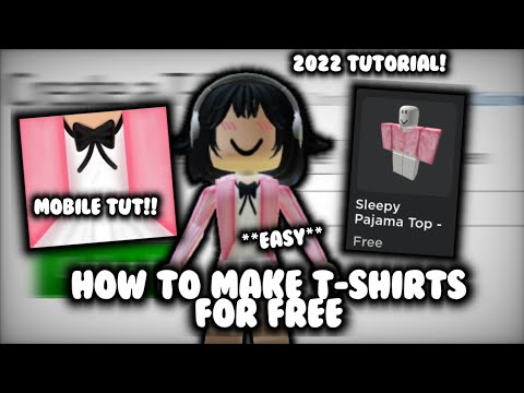 Tut on how to make a free t-shirt {ANY DESIGN OR COLOR} #roblox  #robloxtutorials #free ☺️✨ 