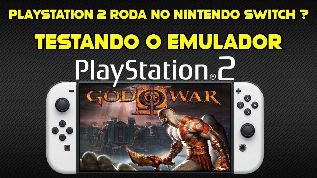 PLAYSTATION 2 RODA NO NINTENDO SWITCH ? - TESTANDO O EMULADOR 