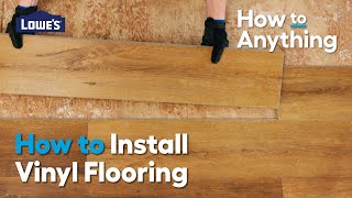How to Install Vinyl Plank Flooring | How To Anything