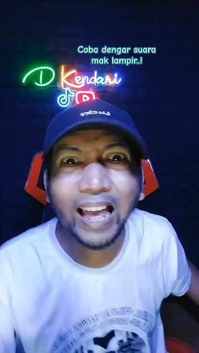 Malam jumat dengar suara mak lampir
