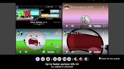 Up to faster parison bfb 14